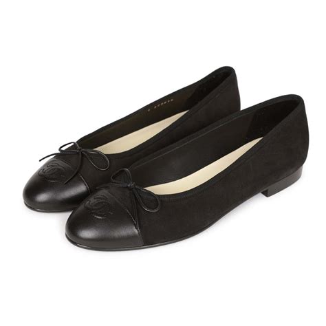 denim chanel ballet flats|Chanel flats price.